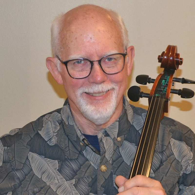 Ron Wilcott, composer with Grand Mesa Strings.