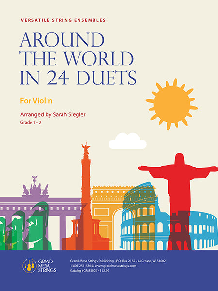 Around the World in 24 Duets - Violin