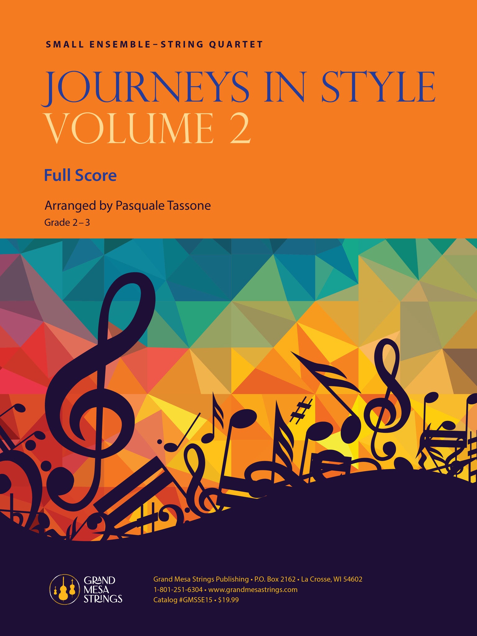 String Quartet Book: Journey's In Style - Vol. 2 - Full Score | Grade 2 ...