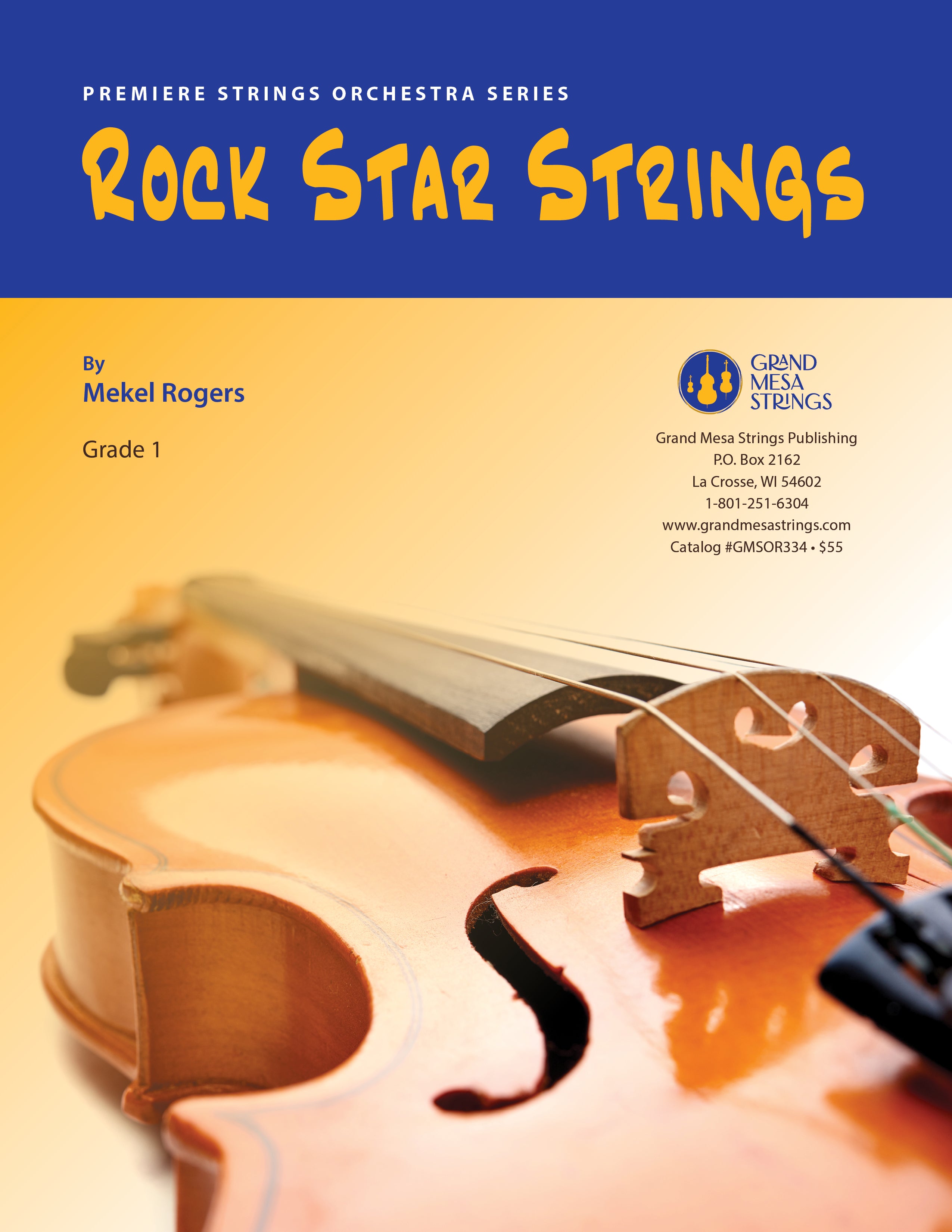 Rock Star Strings | Grade 1 | String Orchestra Sheet Music – Grand Mesa ...