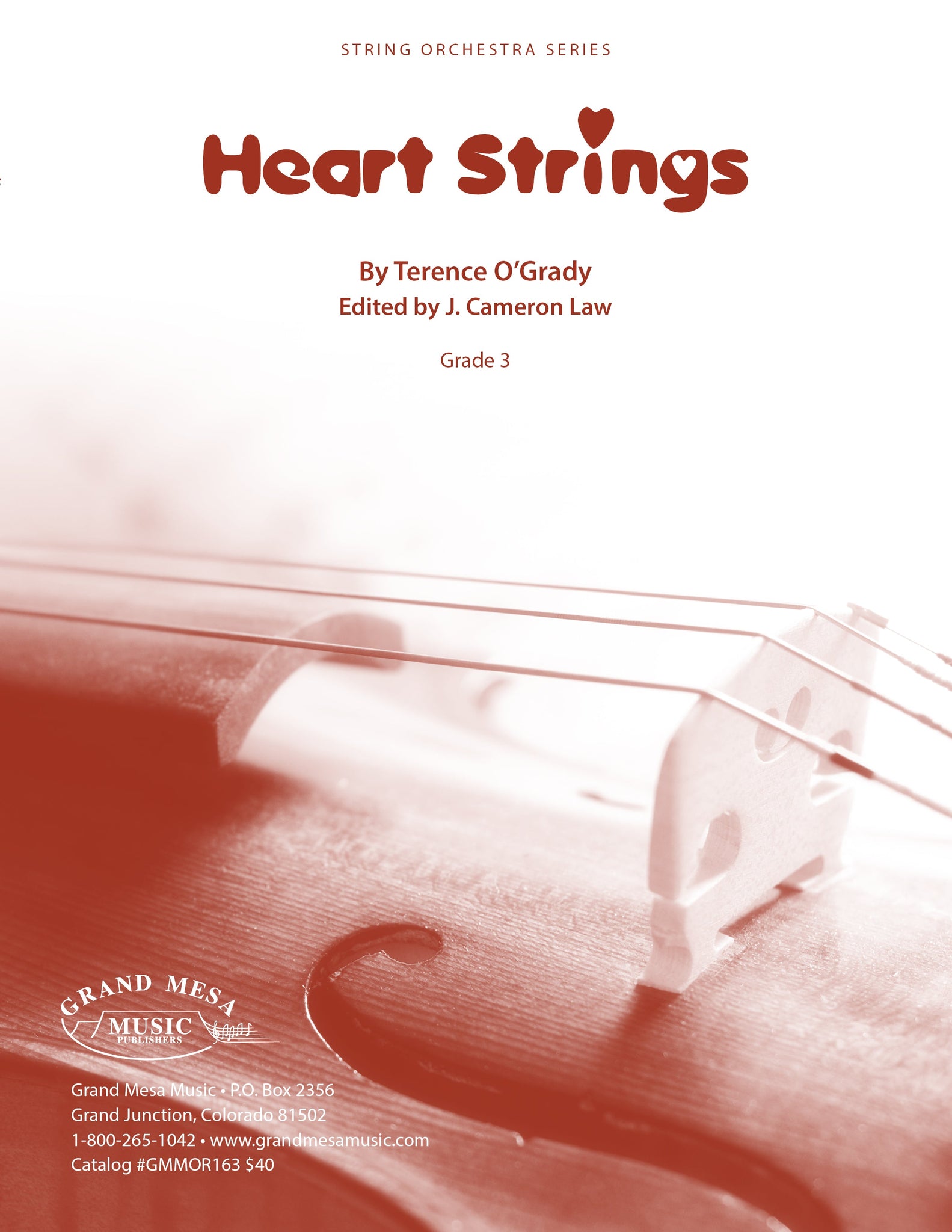 String Heart Instrument Heart Strings | Emotional | Grade 3 | String Orchestra Sheet Music ...