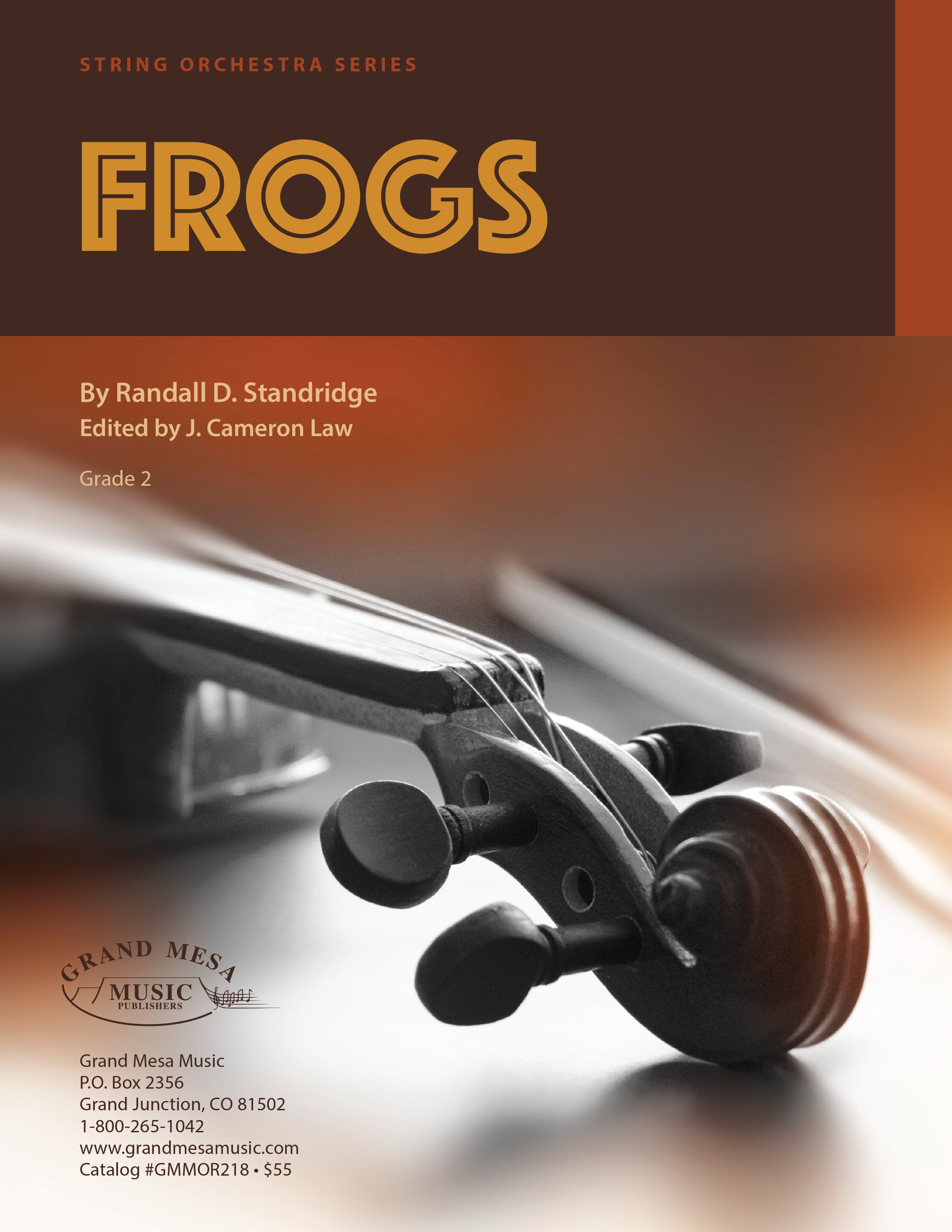 Frogs for String Orchestra | Whimsical | Grade 2 | String Sheet Music ...